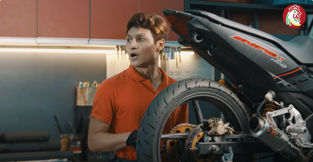 CHUPPP sebentar dari rutin harian dengan Chicken Chup!